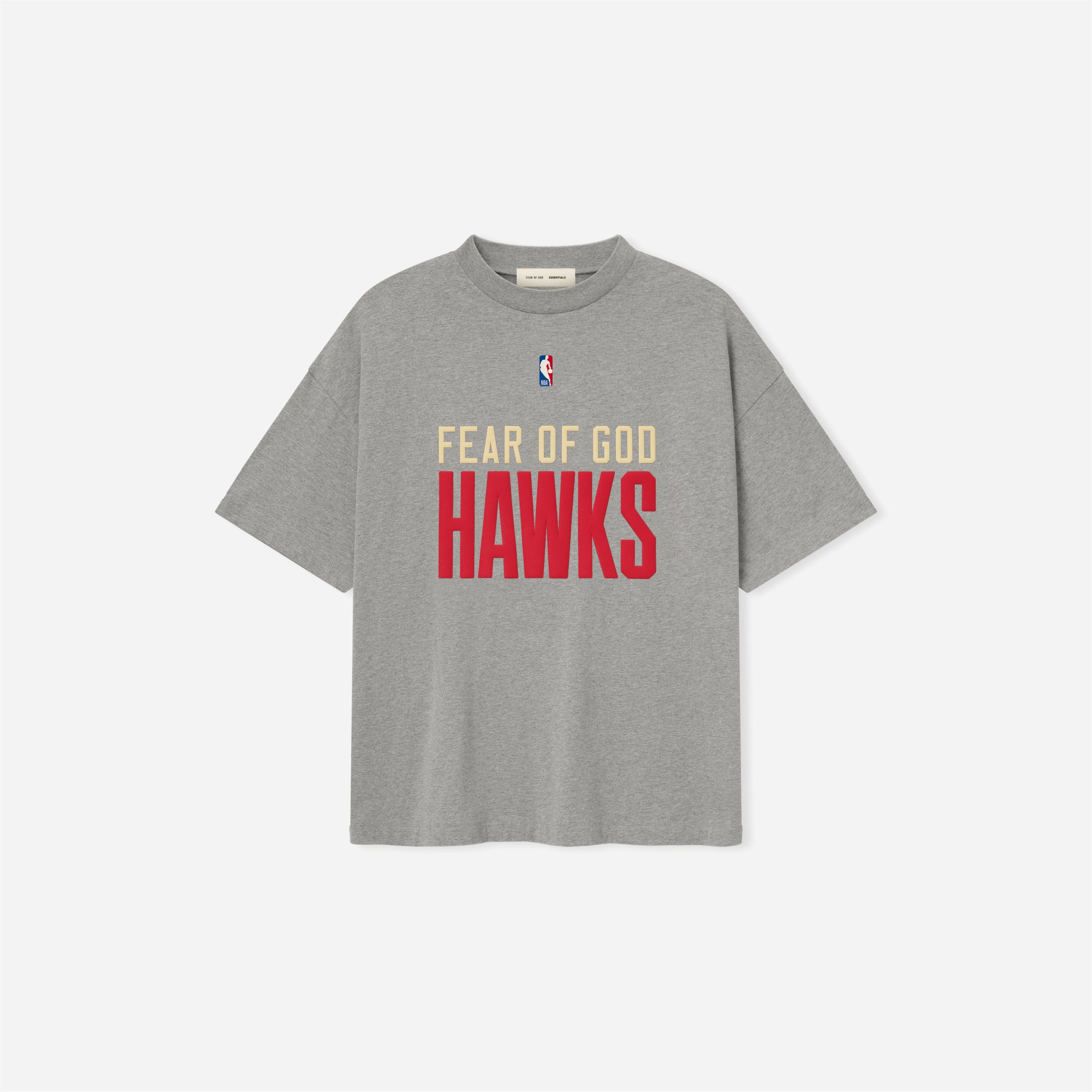 Fear Of God Essentials Hawks 90s T-Shirt Dark Heather