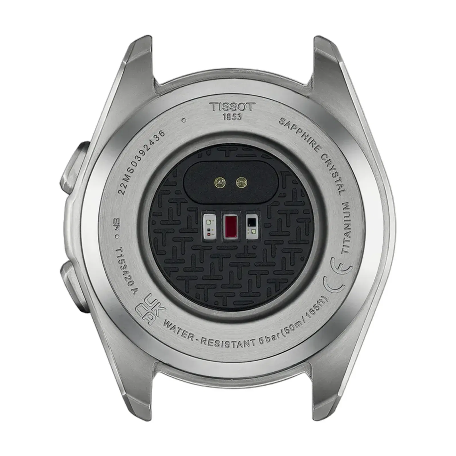 Tissot T-Touch Connect Sport Black Dial White Silicone Strap Watch