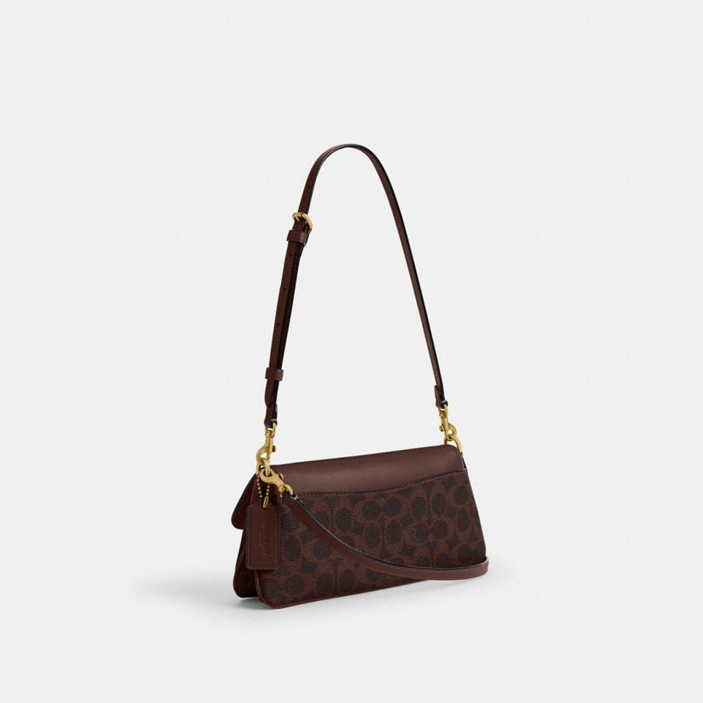 Jet Shoulder Bag In Signature Canvas