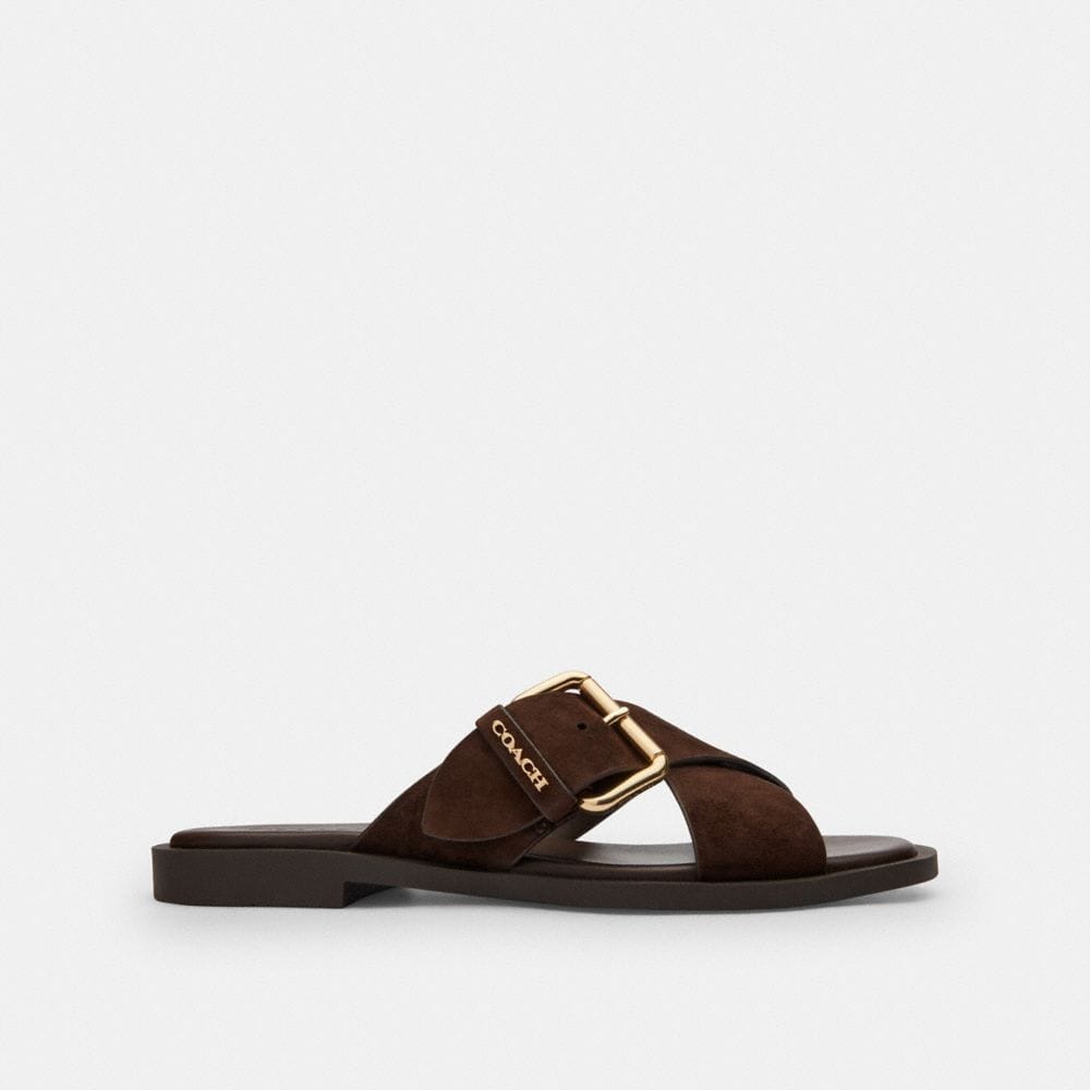 Crisscross Buckle Sandal