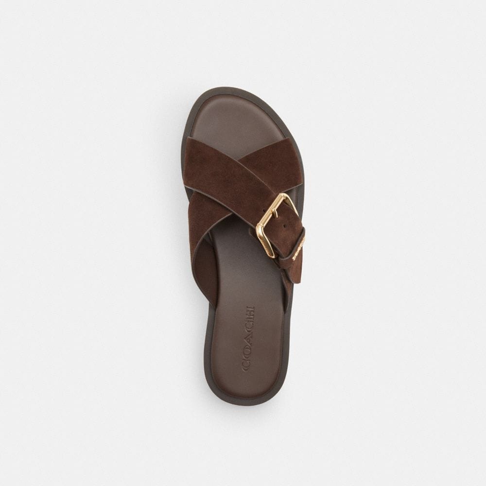 Crisscross Buckle Sandal
