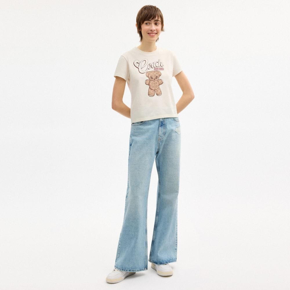Teddy Stuffie T-Shirt In Organic Cotton