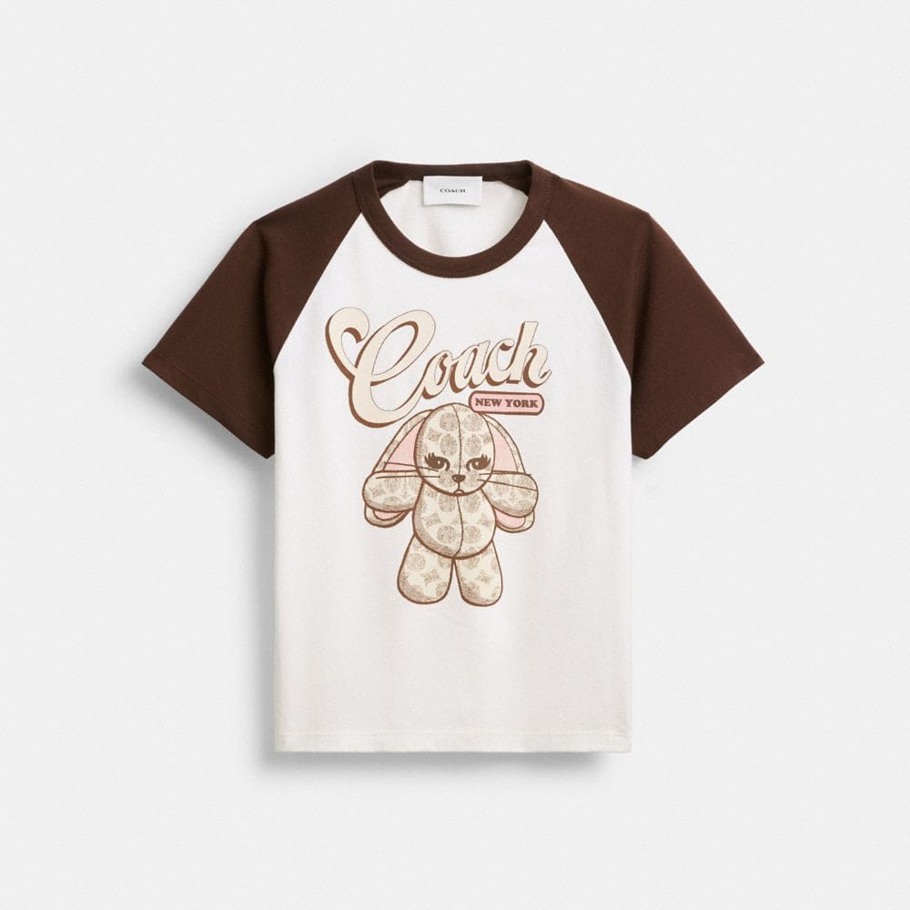Floppy Stuffie Raglan T-Shirt In Organic Cotton