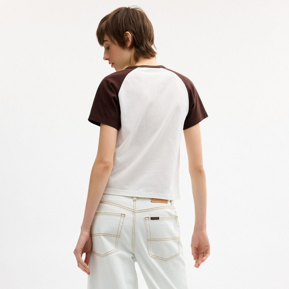 Floppy Stuffie Raglan T-Shirt In Organic Cotton
