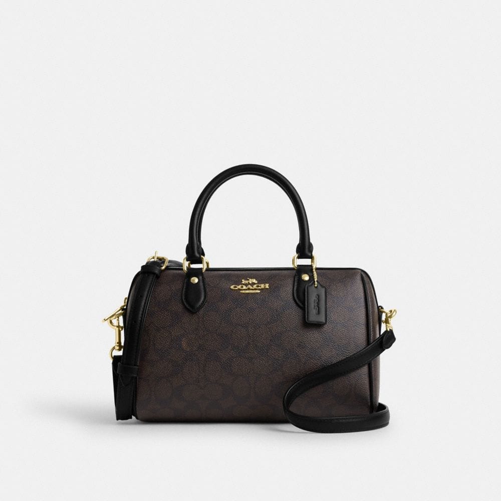 Rowan Satchel Bag In Signature Canvas