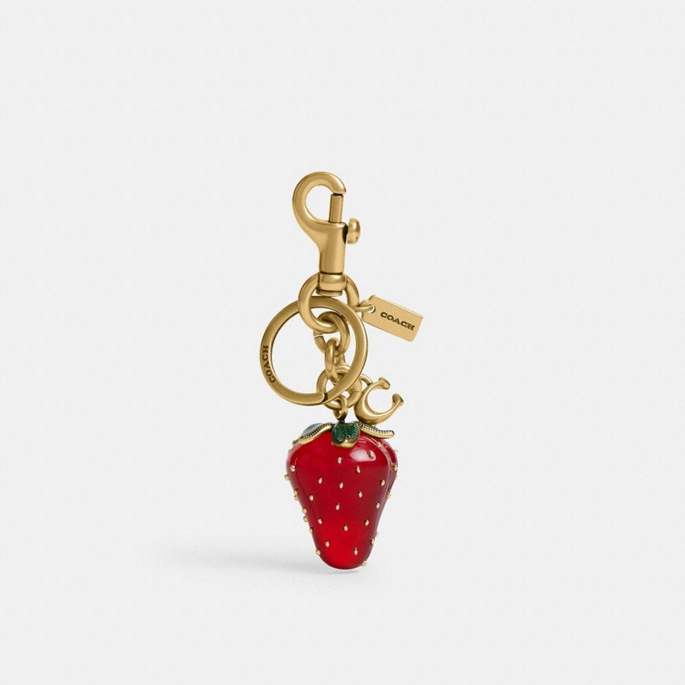 Crystal Cherry Bag Charm