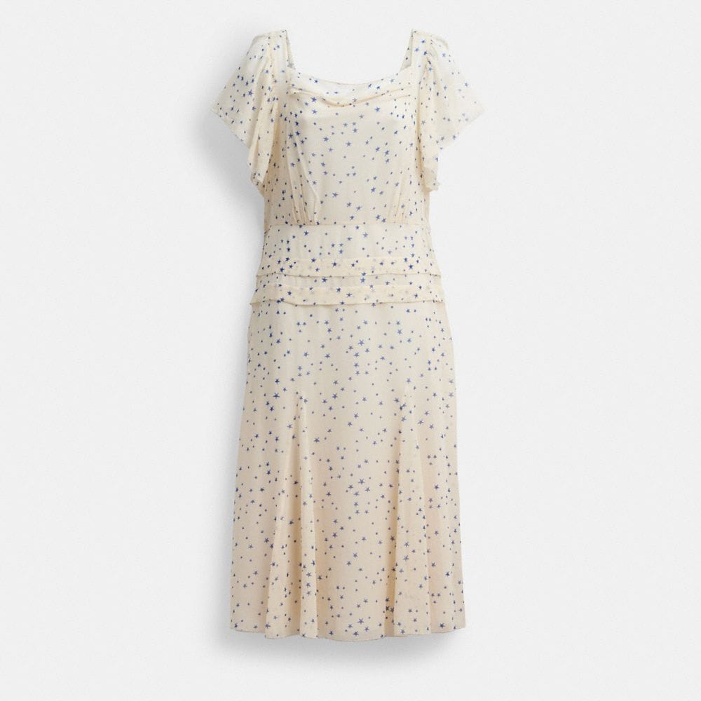 Printed Star Dress