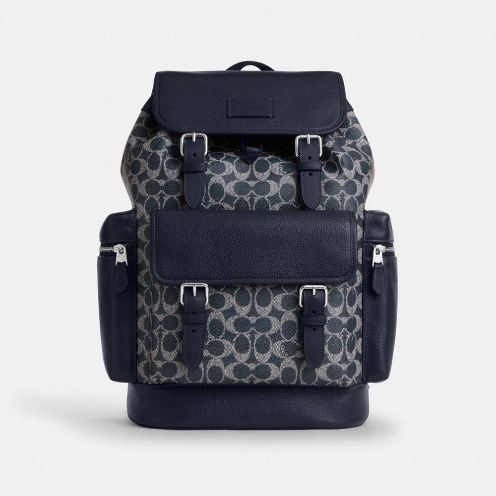 Sprint Backpack In Colorblock Signature Canvas