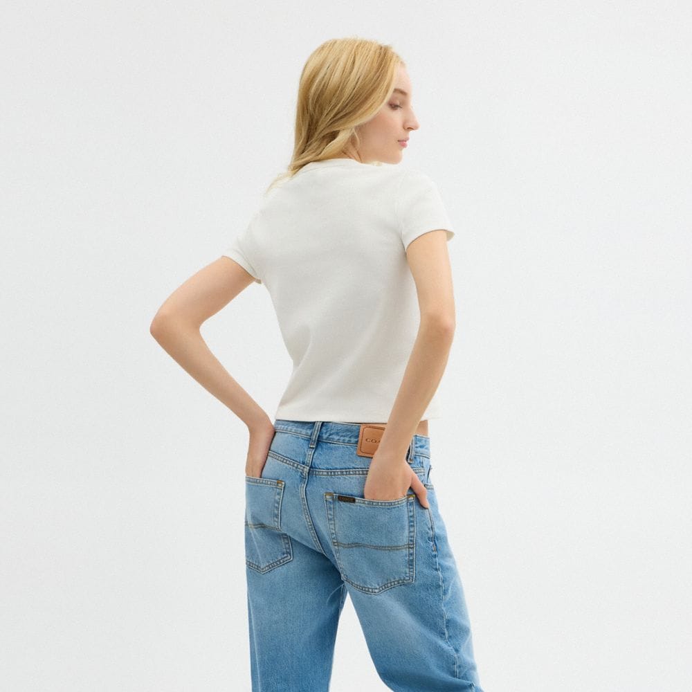 New York Ribbed T-Shirt