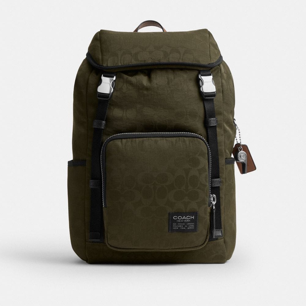 Logan Backpack In Signature Nylon