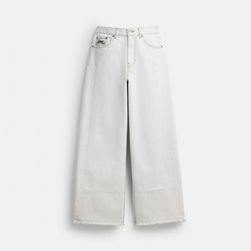 Denim Workwear Pants In Organic Cotton