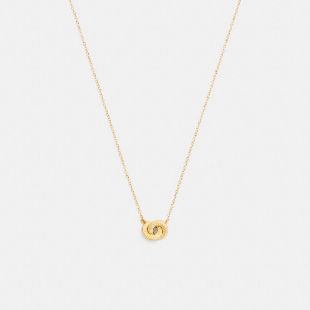 Interlock Pendant Necklace