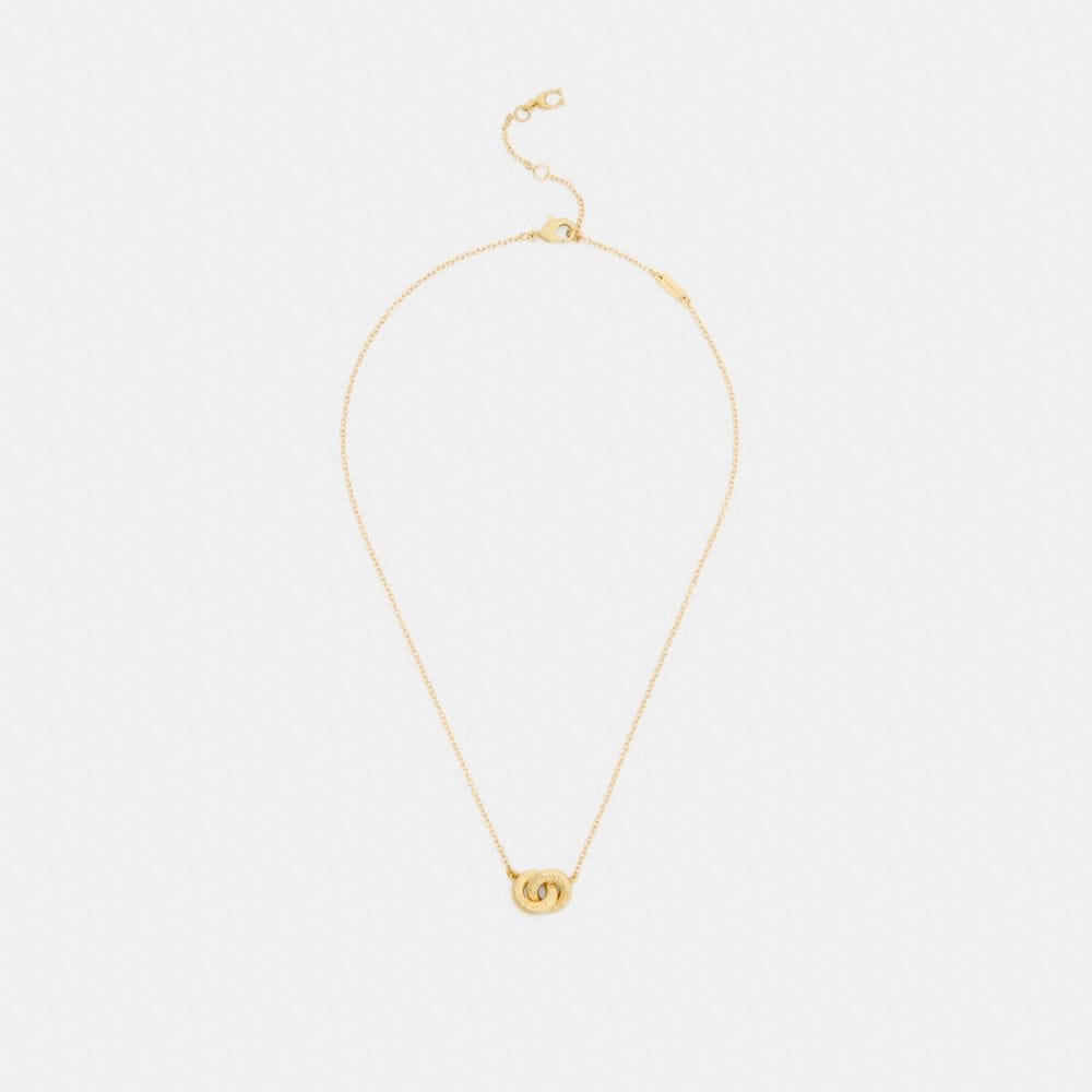Interlock Pendant Necklace