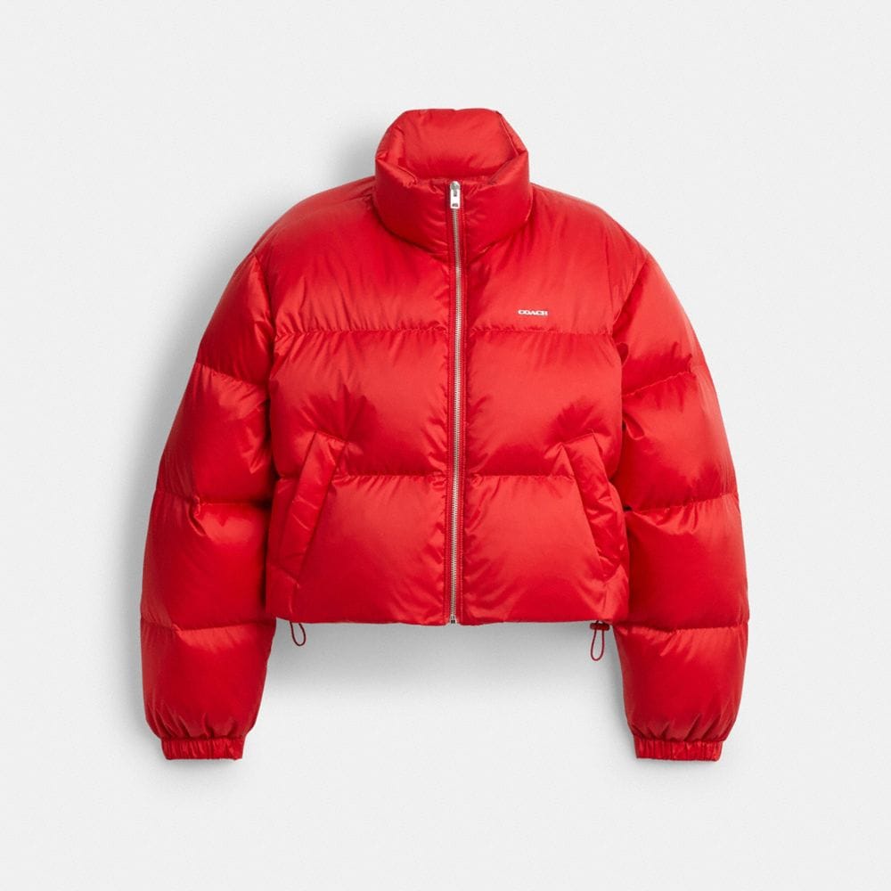 Short Cropped Puffer Jacket