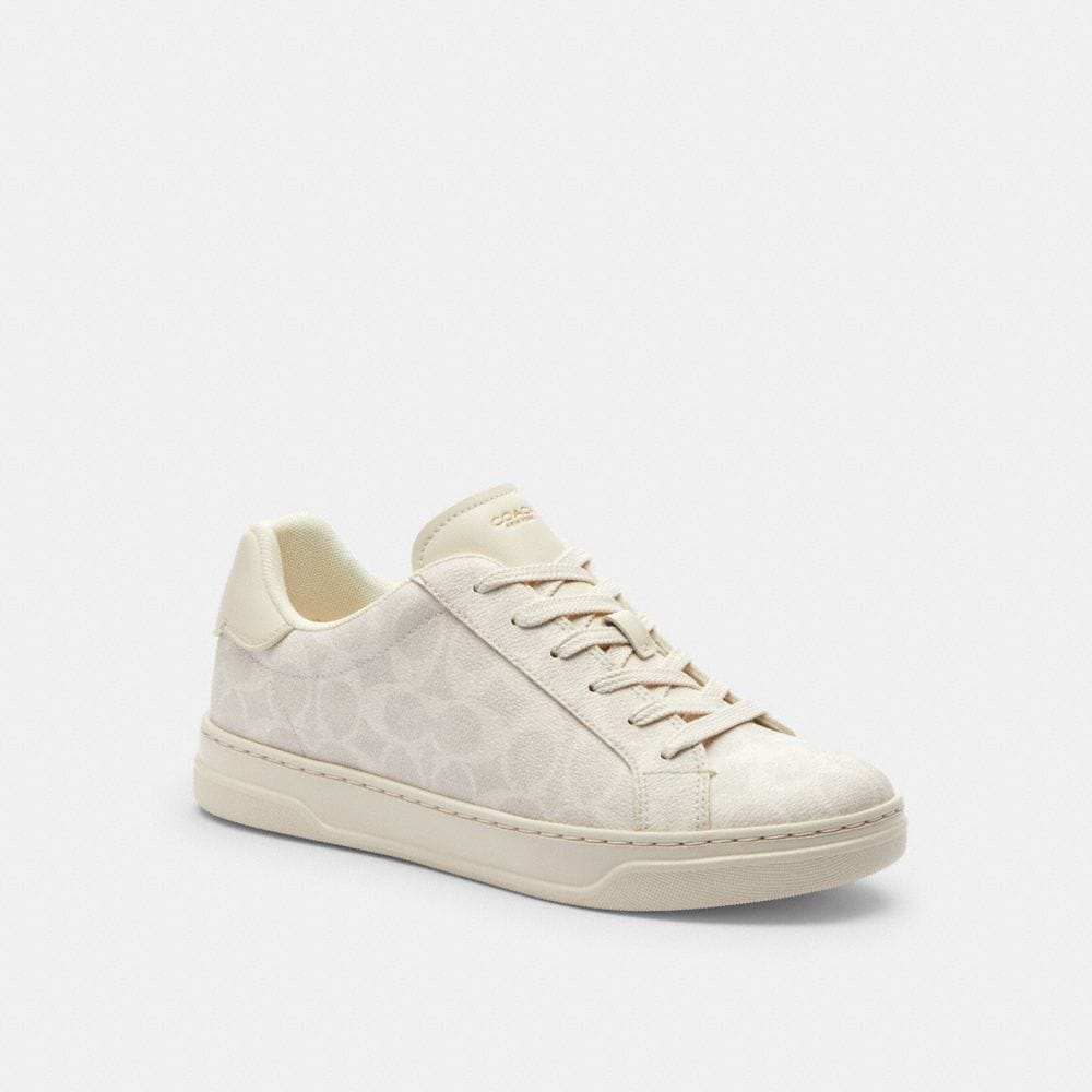 High Line Sneaker In Signature Canvas