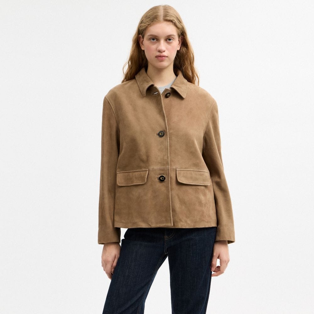 Suede Coat