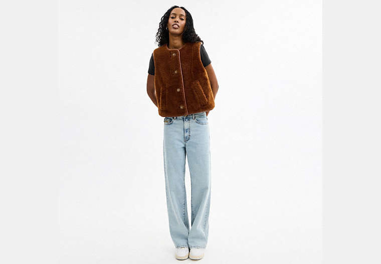 Shearling Vest