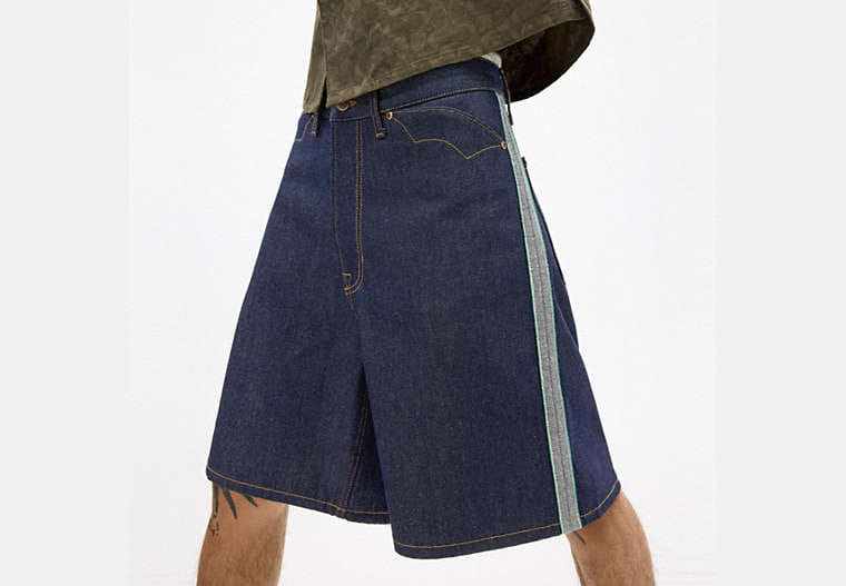 Coach | Brain Dead Denim Shorts In Recycled Cotton