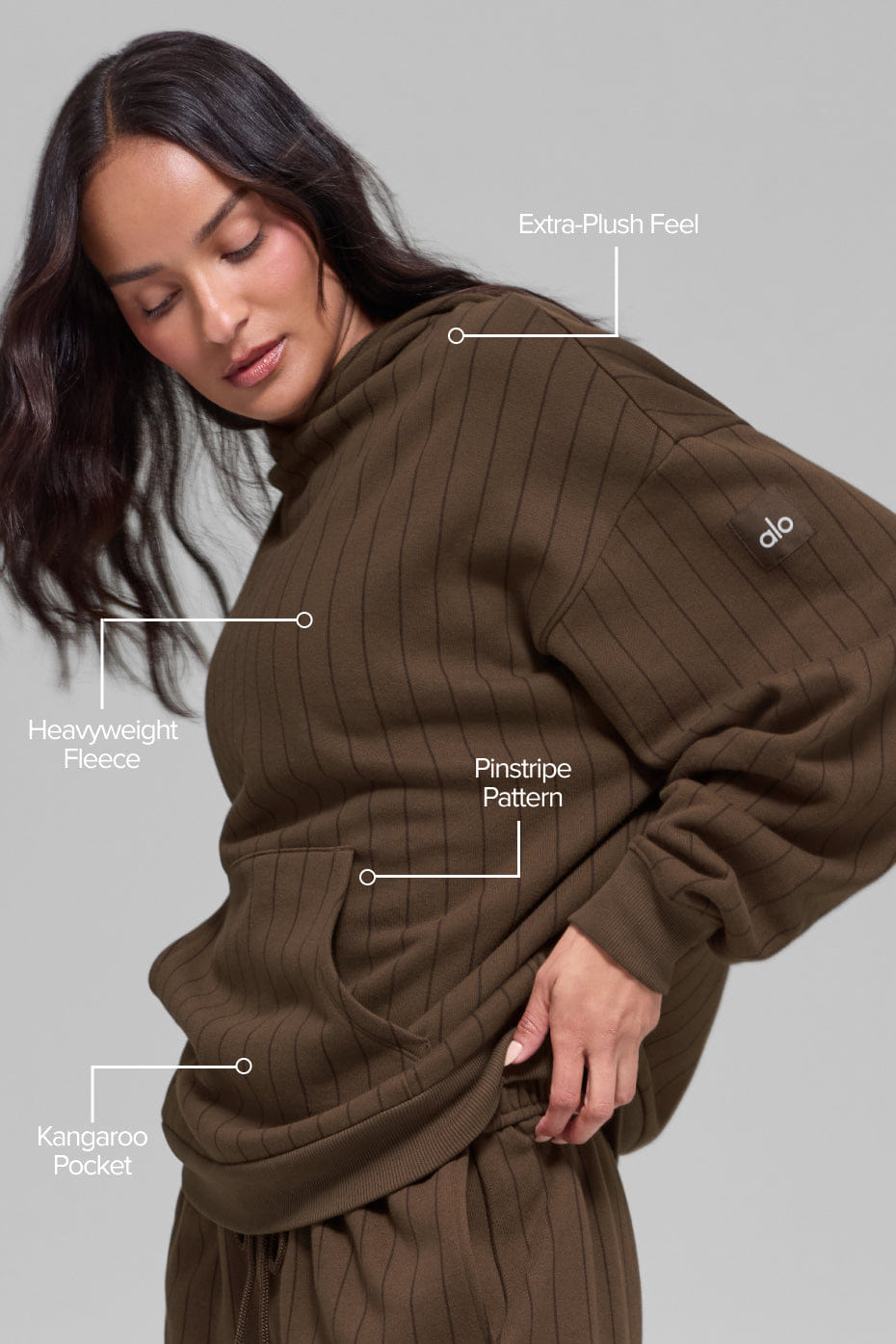 Pinstripe Hoodie