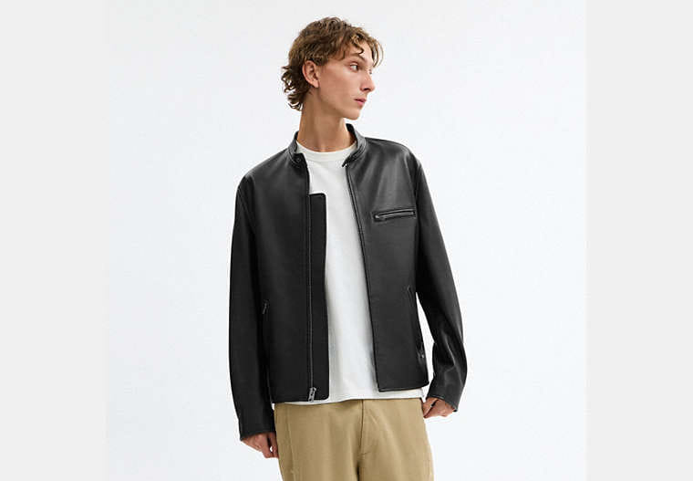 Leather Racer Jacket