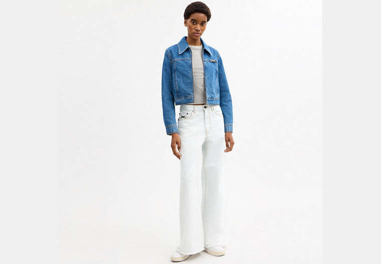 Denim Workwear Pants In Organic Cotton