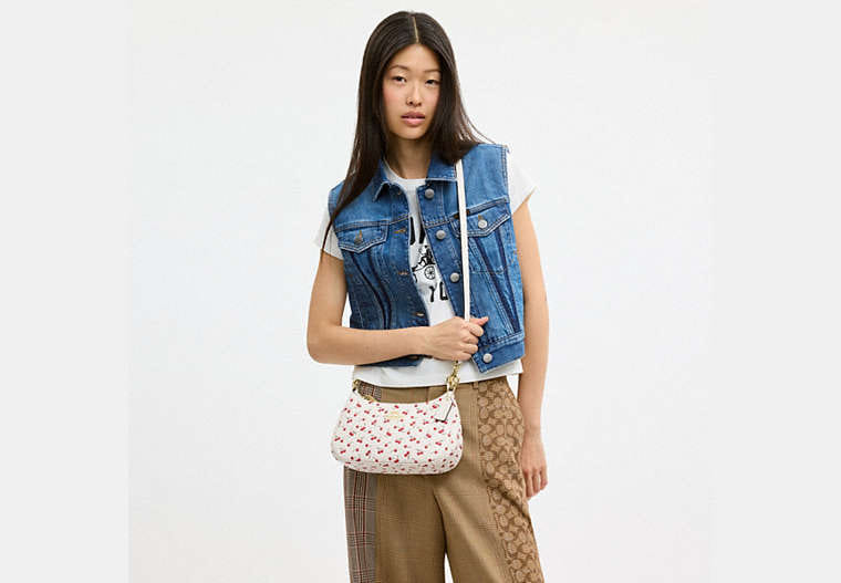 Teri Shoulder Bag With Cherry Print
