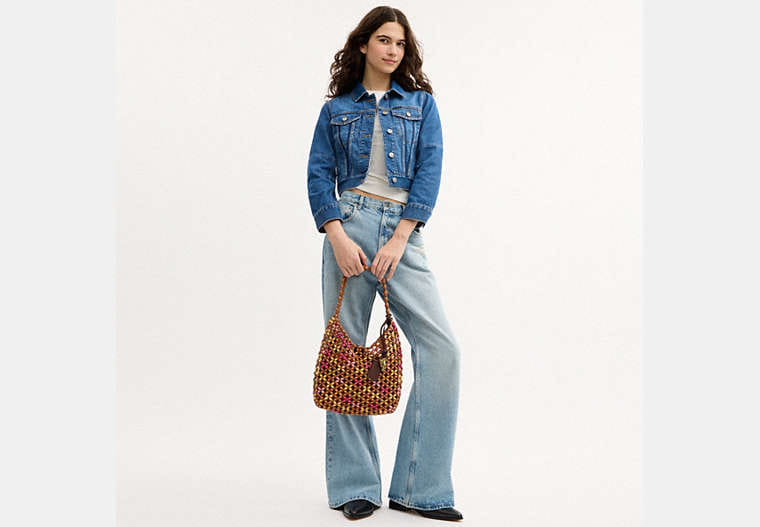 Brooklyn Shoulder Bag 28 With Wooden Beading