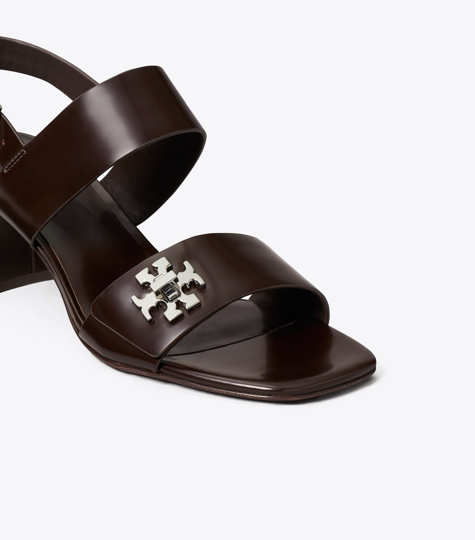 Turnlock Heeled Sandal