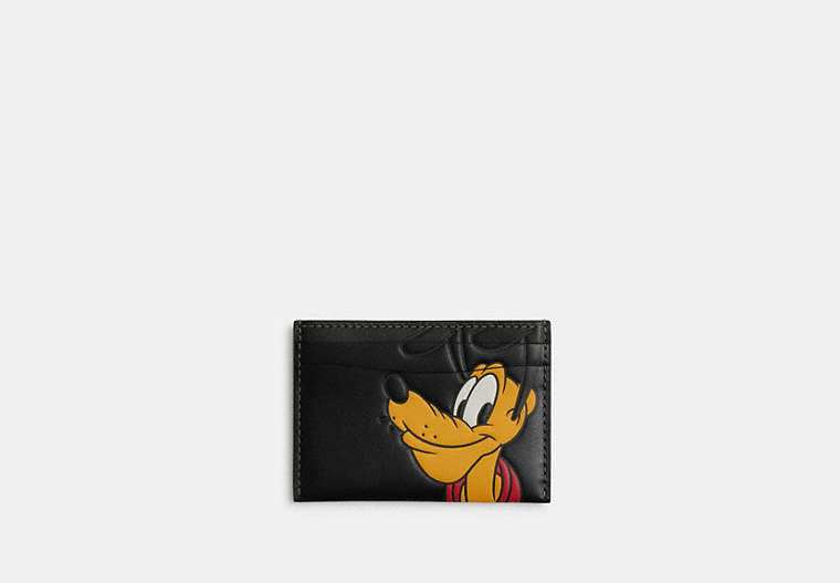 Disney X Coach Essential Card Case With Pluto