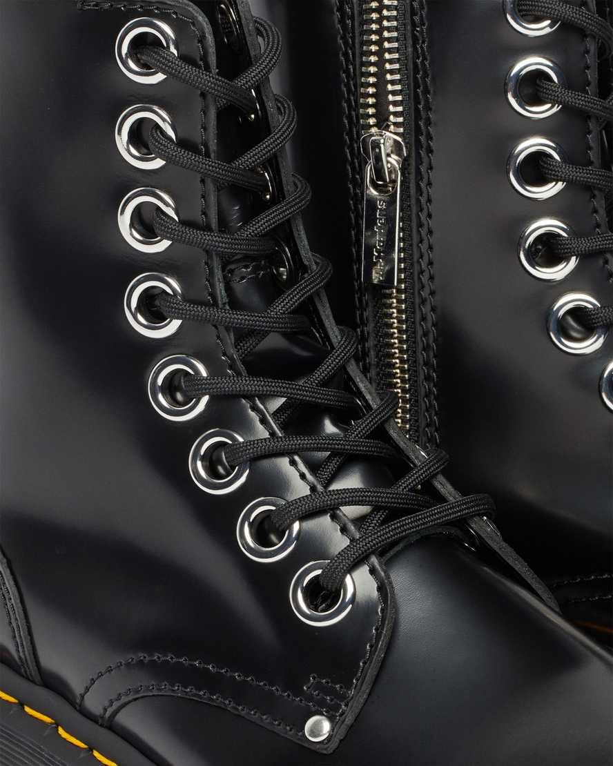 Jadon Max Boot Women's Platforms — BLACK BUTTERO