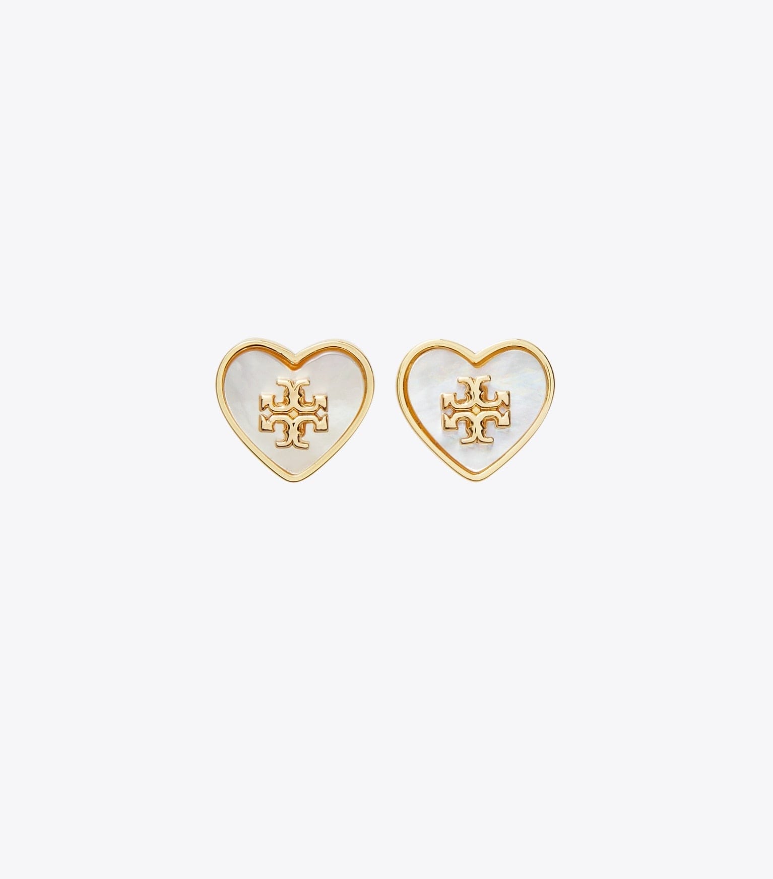 Forget Me Not Heart Stud Earrings