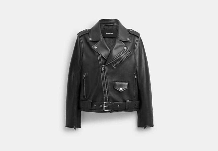 Belted Moto Jacket