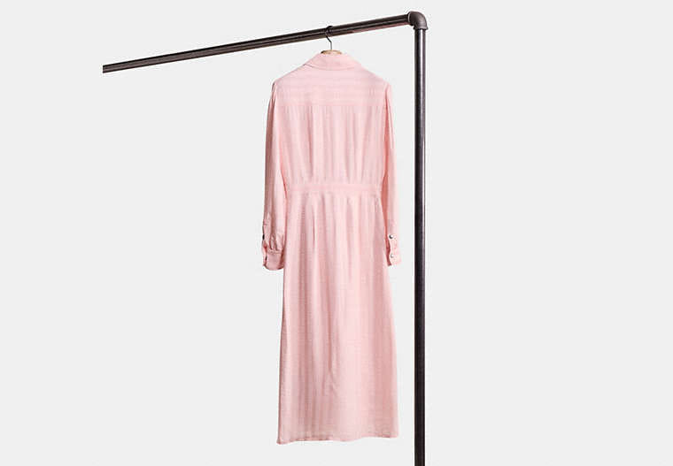 Restored Long Striped Viscose Dress