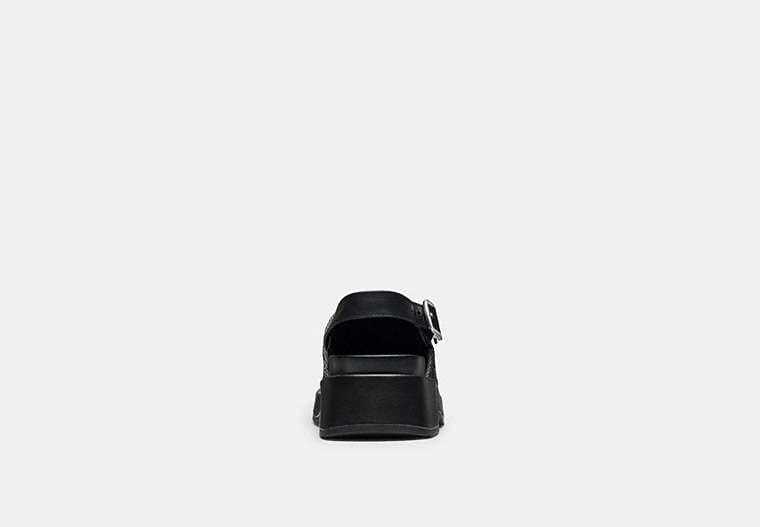 Sculpted C Platform Clog In Crystal Signature Jacquard