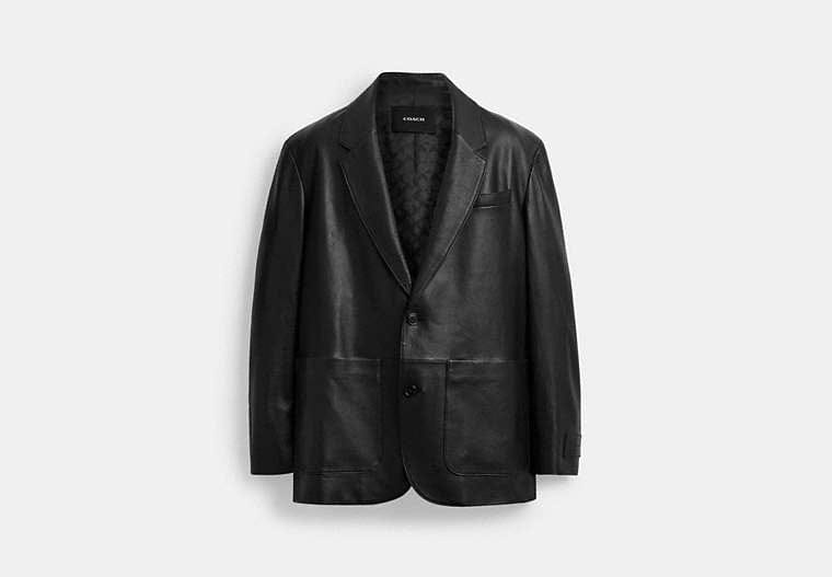 Leather Blazer