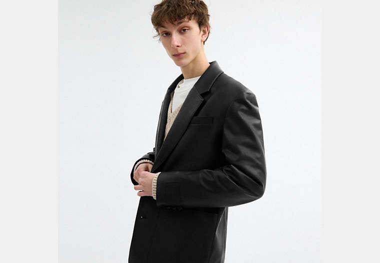 Leather Blazer