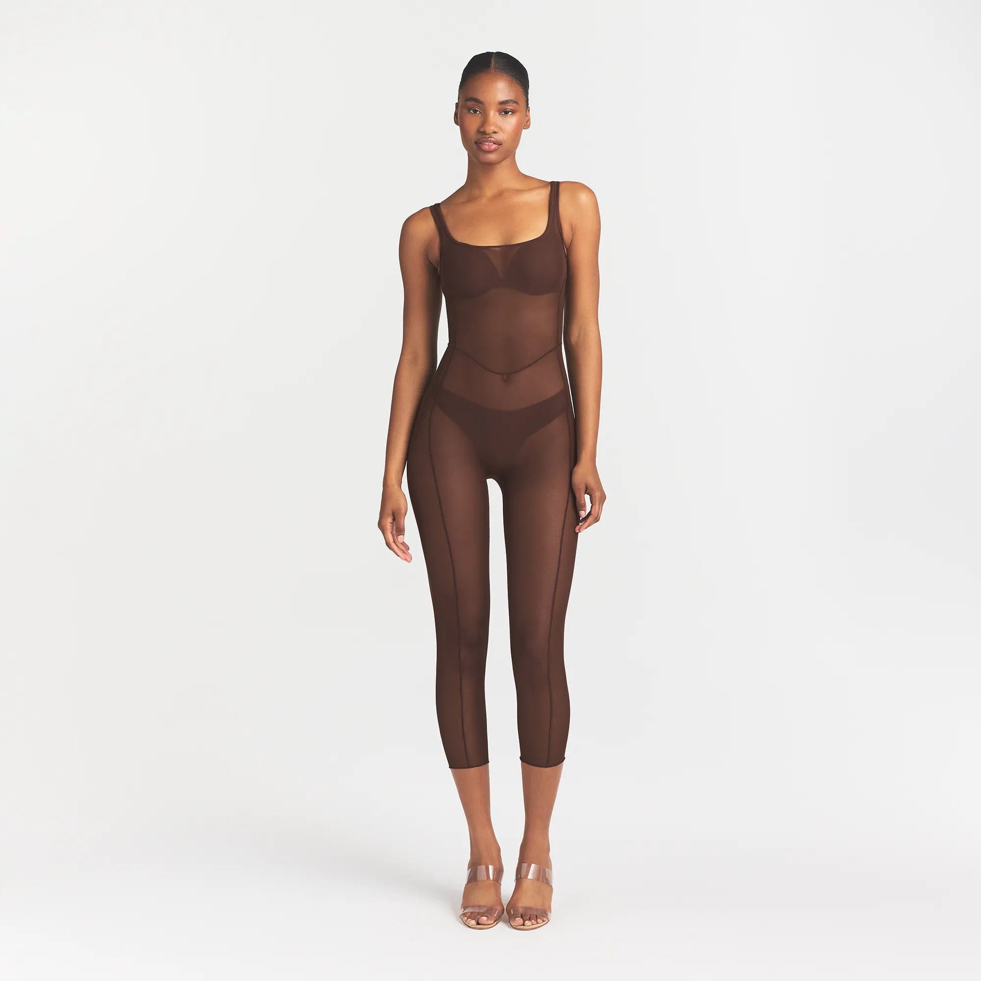 Power Mesh Shapewear Catsuit