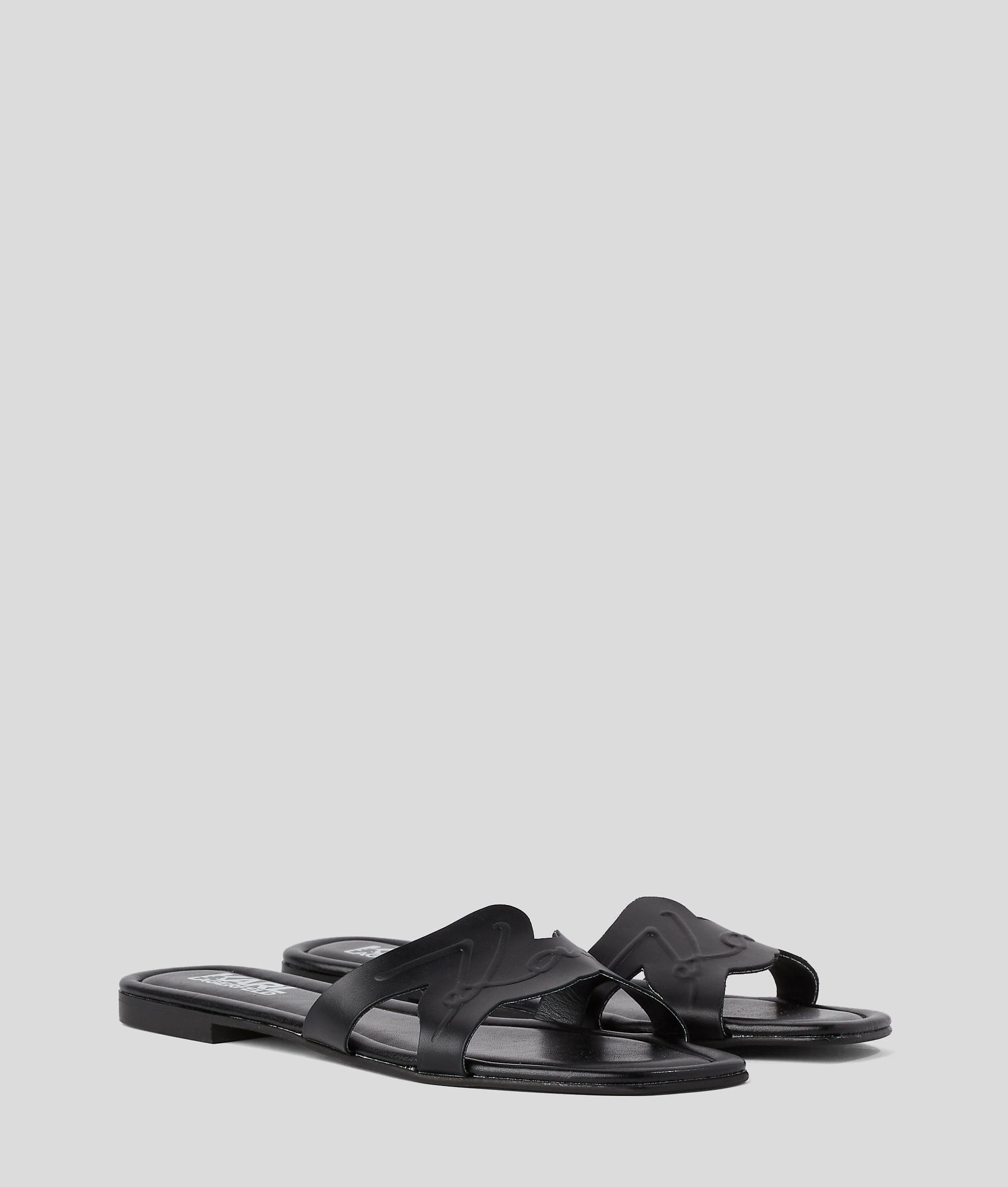 Brio signature cut-out sandals