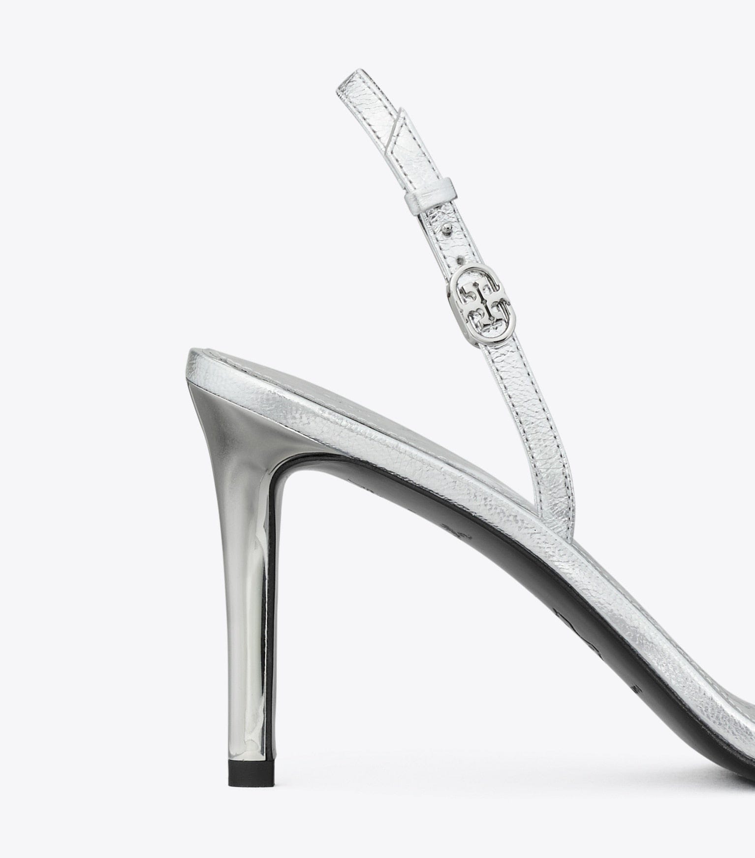 Double T Buckle Heel Sandal
