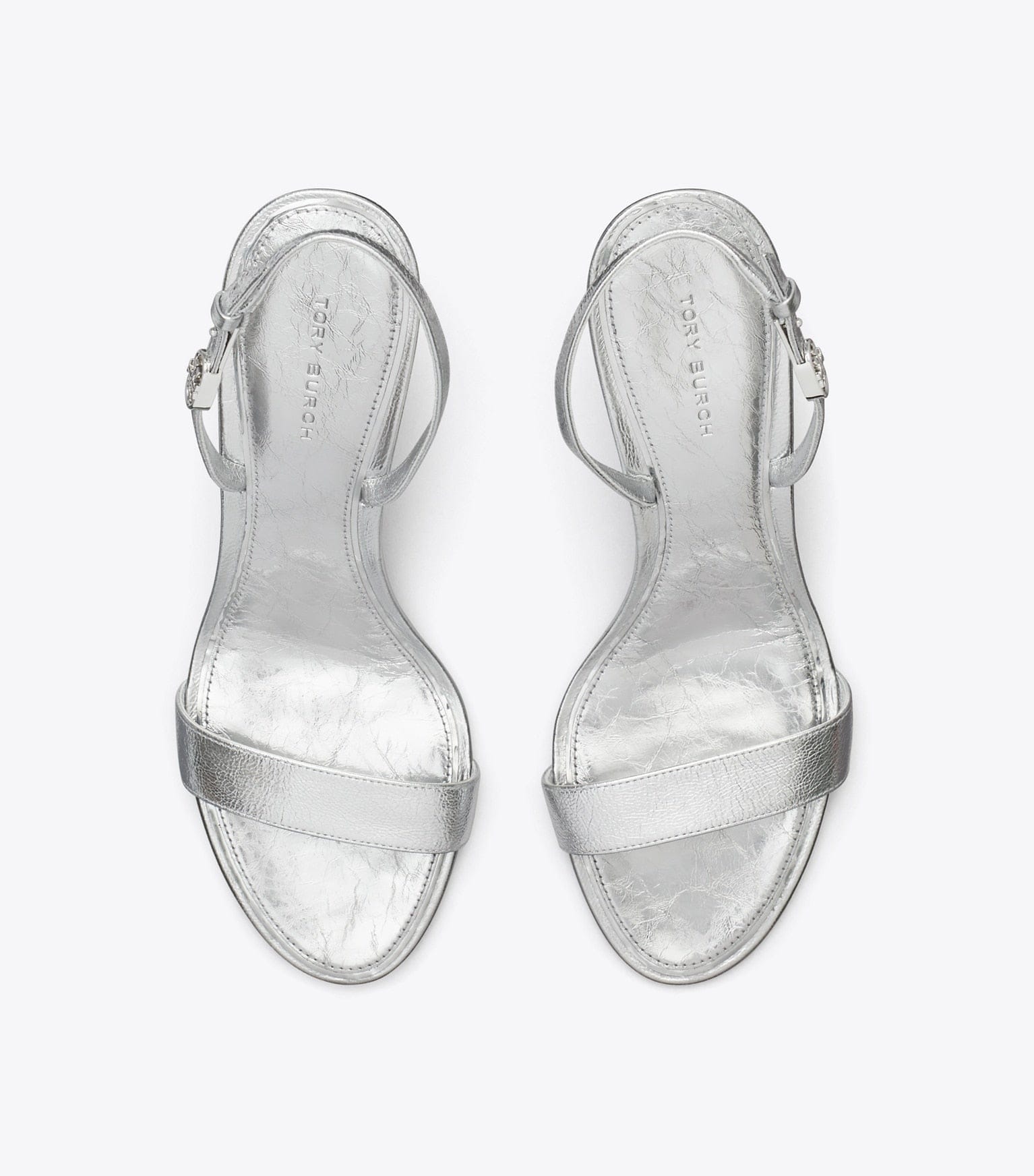 Double T Buckle Heel Sandal