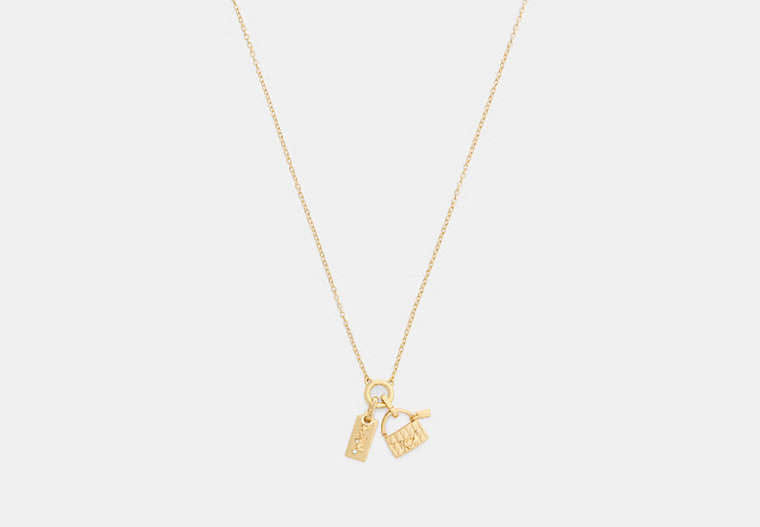 Handbag Charm Pendant Necklace
