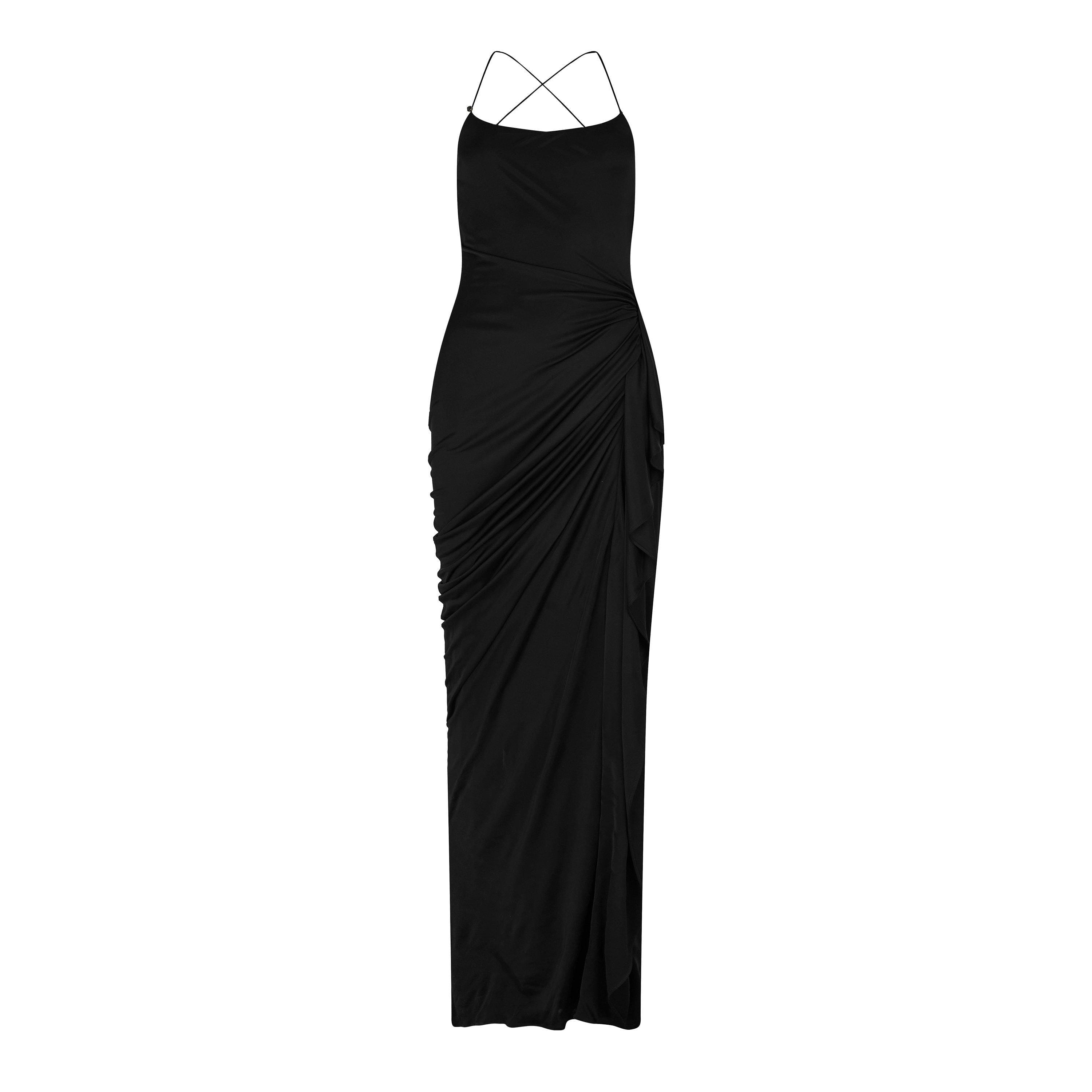 Liquid Jersey Gown Maxi Dress