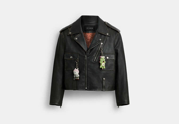 Coach | Brain Dead Leather Biker Jacket