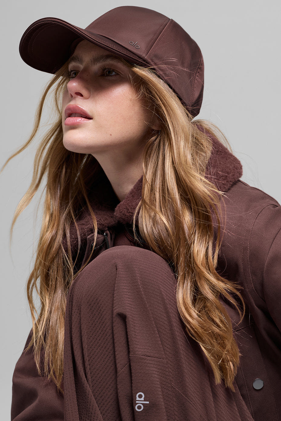 Satin Off-Duty Cap