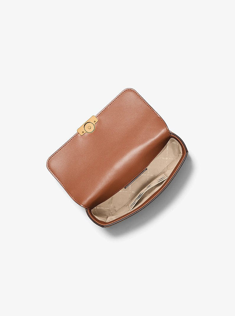 Tribeca Small Studded Suede Shoulder Bag