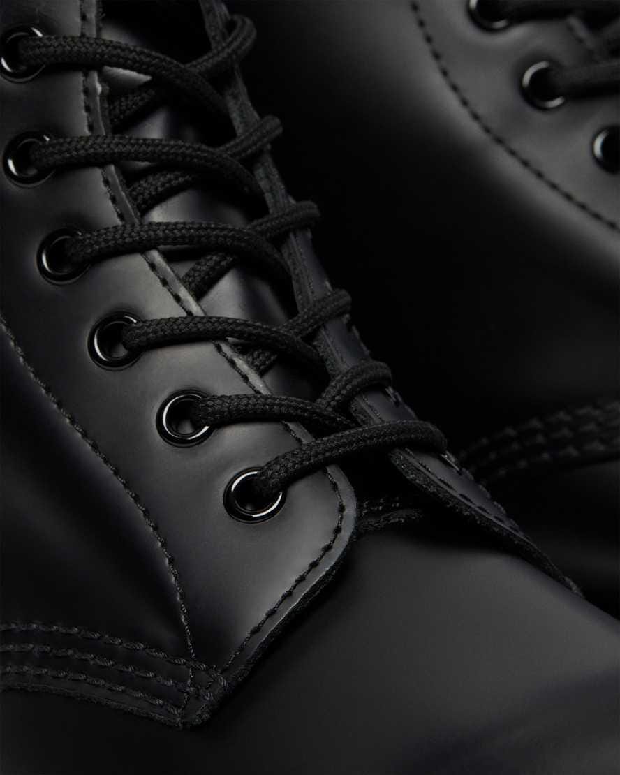 1460 Smooth Leather Lace Up Boots — Black