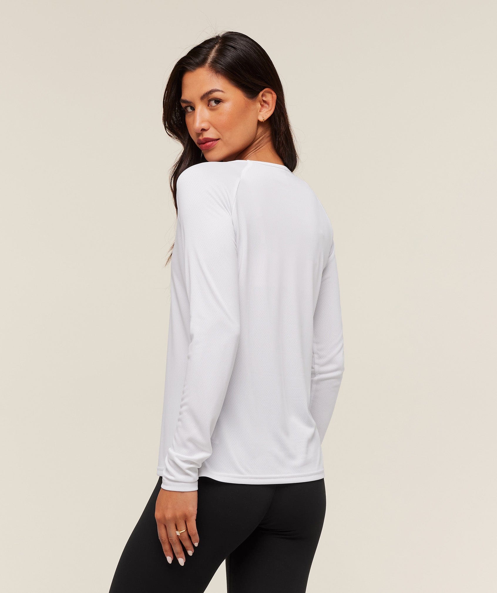 Gymshark Training Long Sleeve Top - White