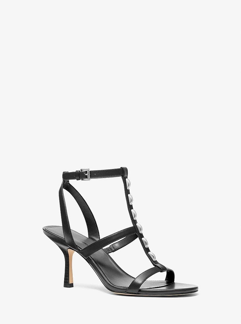 Nara Studded Leather Sandal