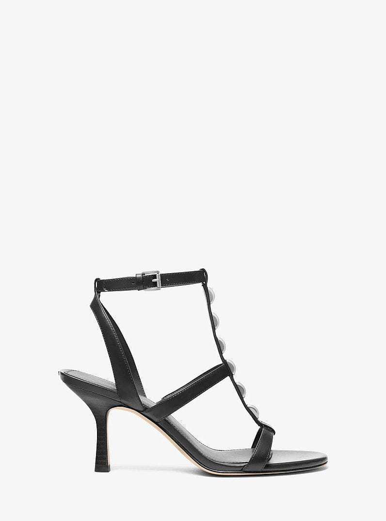Nara Studded Leather Sandal