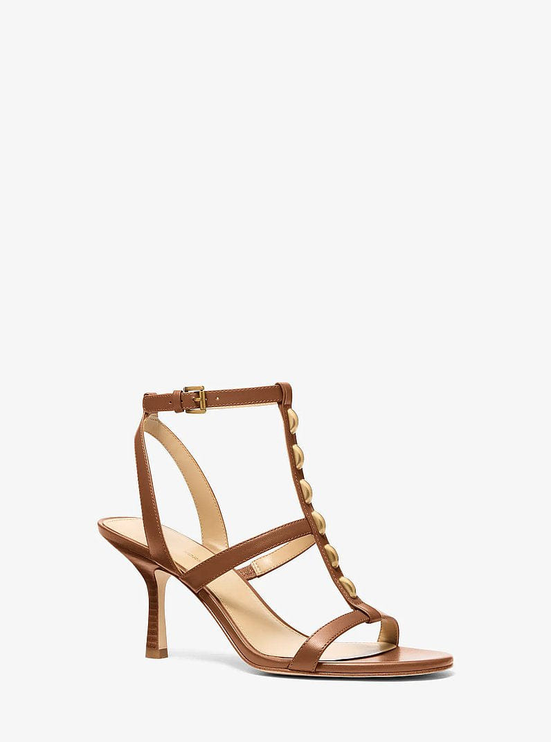 Nara Studded Leather Sandal
